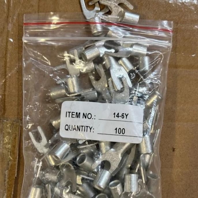 Miliki Skun Y Skun Garpu 16 Mm Polos Y 14-6 ( 100 Pcs )