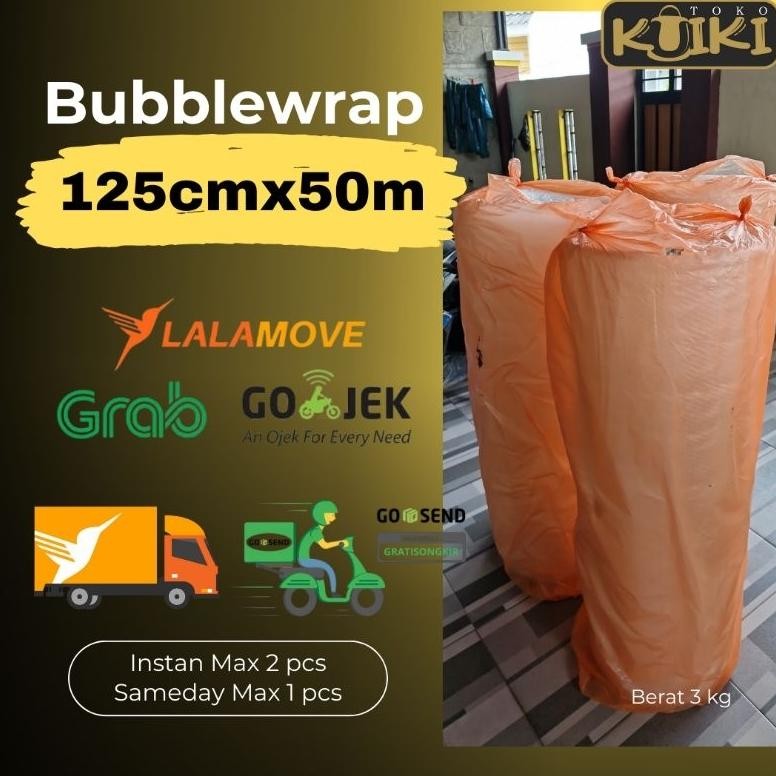 

WDM-2227 TR24 Plastik BubbleWrap 125cmx50m BUBBLE WRAP ROLL Sale Original
