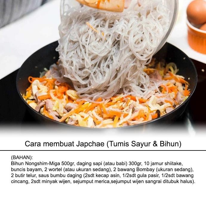 

Nongshim-Miga Glass Noodle - Soun Korea Untuk Japchae 1Kg