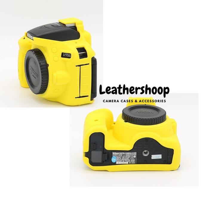 Cover Nikon D5200 D5100 Rubber Case Karet Pelindung Body