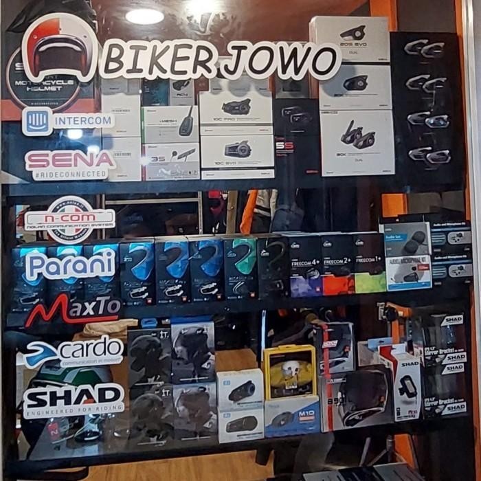 Modul Cardo Intercom Packtalk Bold - Black L Freecom 1+ 4+ Mesin Cardo Original Dan Terpercaya