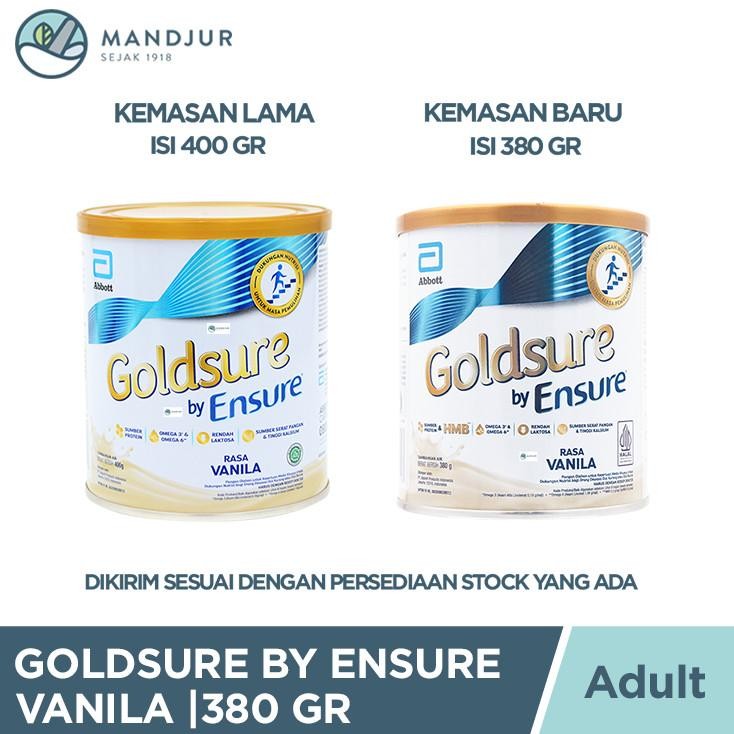 

Spesial/ Goldsure By Ensure Vanila 380 Gram - Susu Penambah Nutrisi Dewasa Selama Masa Pemulihan {Terbaru/Terlaris/Tergcor/Kekinian}