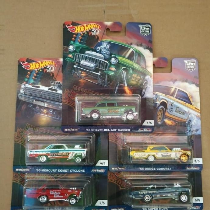 BEBAS ONGKIR - Hot Wheels DragStrip DEMONS Car Culture HotWheels Gasser Muscle