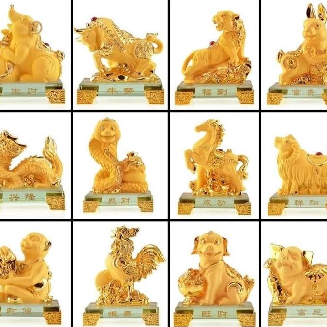 BEBAS ONGKIR - PAJANGAN Shio Pajangan 12 Shio Pajangan Zodiak Pajangan 12 Zodiak Pajangan Chinese Zo