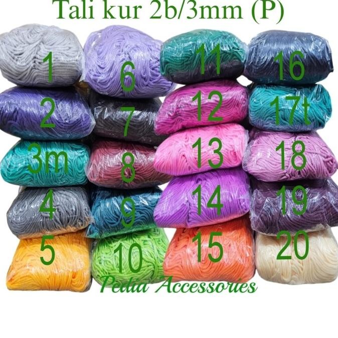 

ready !!! Tali Kur 2B / 3mm -1pak (900gram)