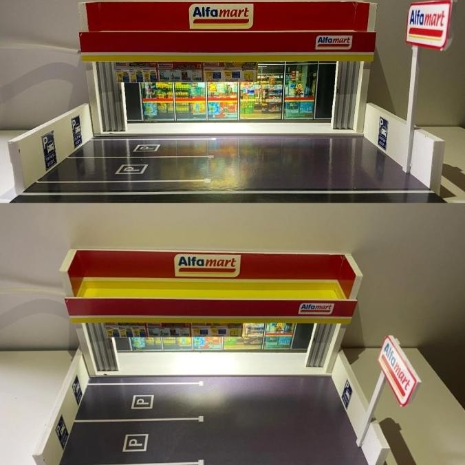 Diorama Diecast Hotwheels Alfamart Co