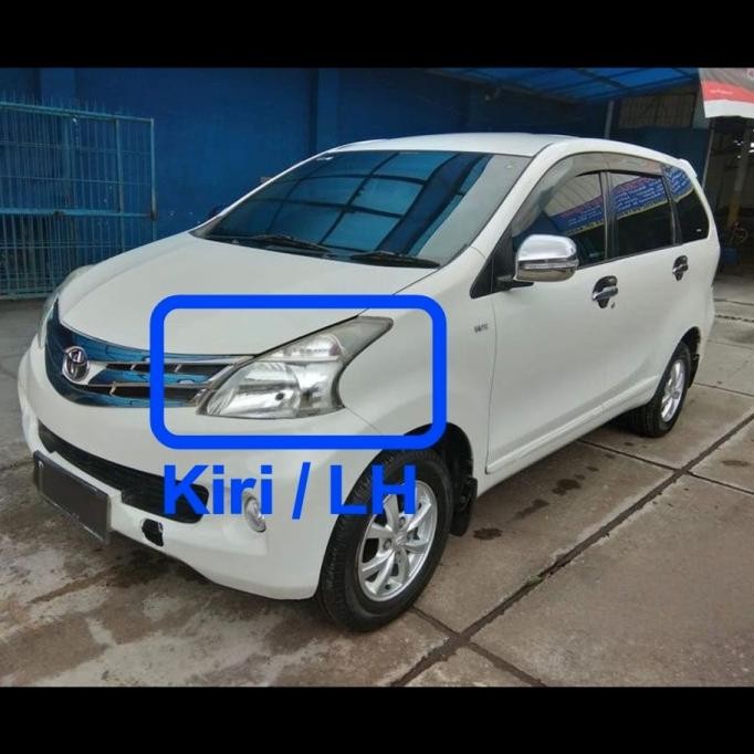 Mica headlamp / kaca lampu besar AVANZA VELOZ