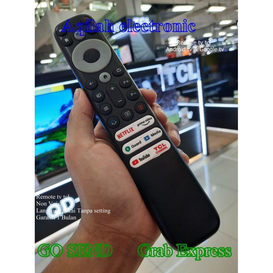 Remote tv Tcl Google tv Android tv tcl A30 murah