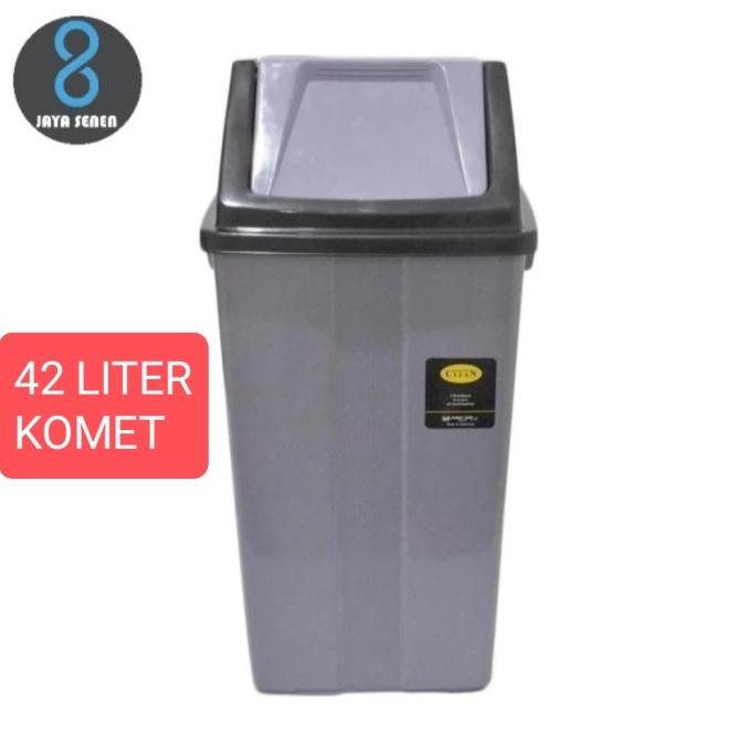 Keranjang Sampah | Tempat Sampah Goyang Komet 42L