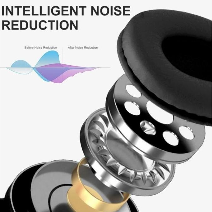 Cat Ear Headphone Bluetooth Wireless Headset Gaming - YELLOW