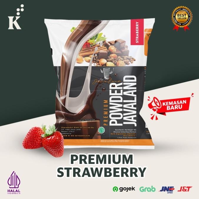 

Spesial Promo/ Bubuk Minuman Premium Strawberry Javaland Grande 1Kg [Terlaris/Terbaru/Recommended]