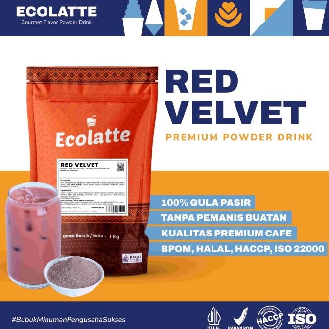 

Spesial Promo/ Ecolatte Red Velvet Kemasan 1 Kg Redvelvet [Terlaris/Terbaru/Recommended]