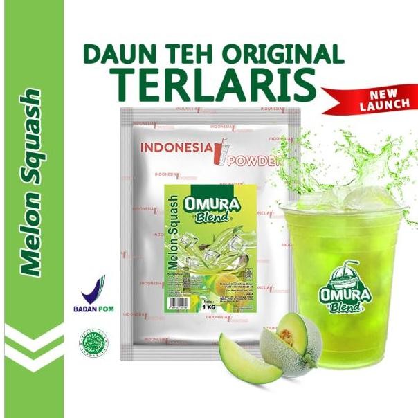 

Spesial Promo/ Omura Blend Bubuk Minuman Premium Rasa Melon Squash Tanpa Susu Powder Drink 1 Kg Omura Powder [Terlaris/Terbaru/Recommended]