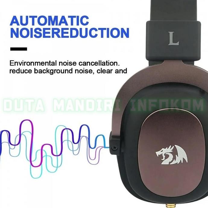 Redragon Zeus 2 H510-1 I H510W - USB AUX Gaming Headset 7.1 Surround