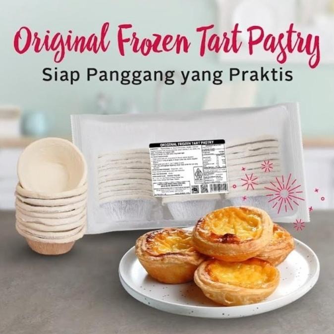 

Grosir Original Frozen Tart Pastry Pie Egg Puff Pastry