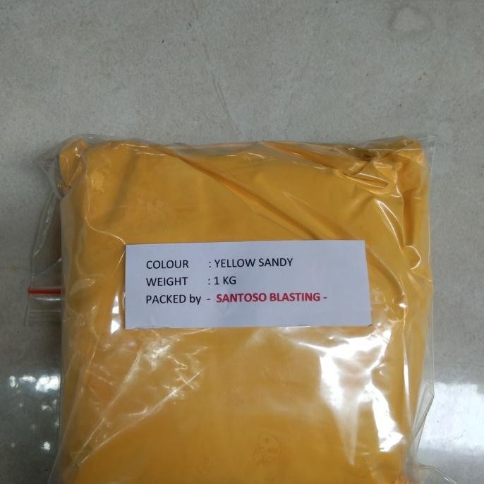 

Promo Bubuk Powder Coating Yellow Sandy