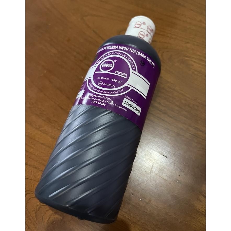 

Sale Cross Dark Violet 580Gr 450Ml Pewarna Makanan Icing Color Purpe Ungu
