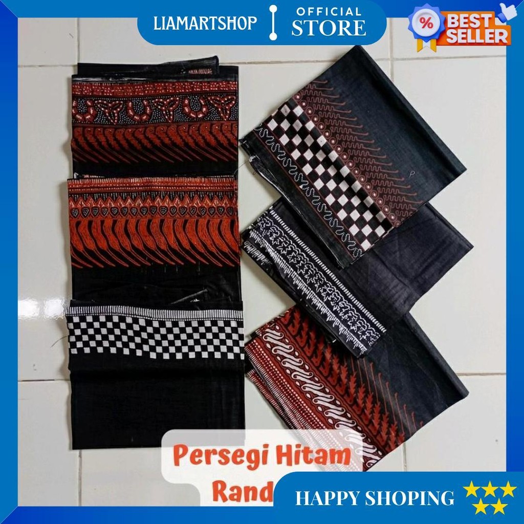 Kain Udeng Batik Segi Empat Bahan Blangkon Beeket Totopong Destar Sapuk Cod