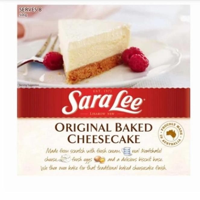 

Sale Original Baked Cheesecake/Sara Lee 500 Gr/Frozen Food Snack