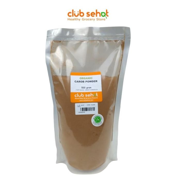 

Sale Carob Powder Organic, 500G Pengganti Coklat Caffein Free