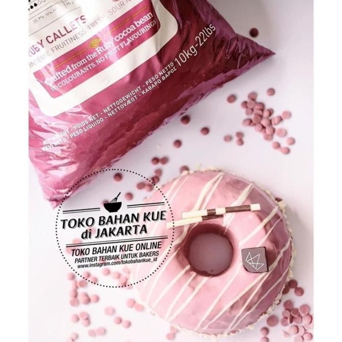 

Grosir Callebaut Ruby 100Gr Couverture Chocolate Rb1 Coklat Coin 47,3% Fruity