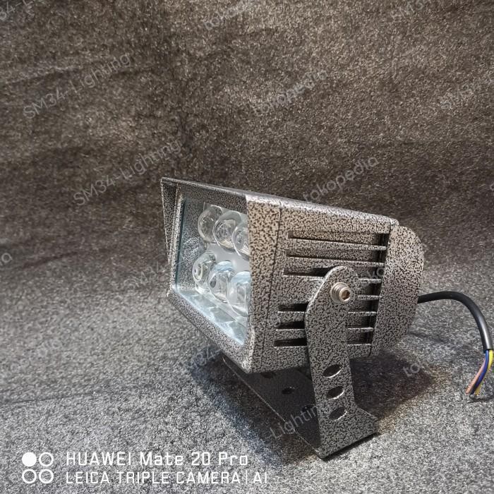 Kap Sorot Cree 30W 50Meter Led Lampu Tembak Gedung Spot Taman Outdoor Original Dan Terpercaya