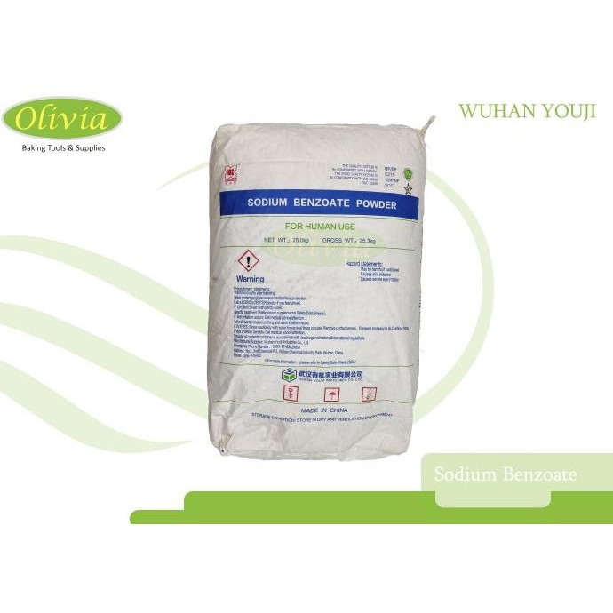 

Promo Sodium Benzoate Wuhan - Pengawet Makanan Food Grade 25Kg