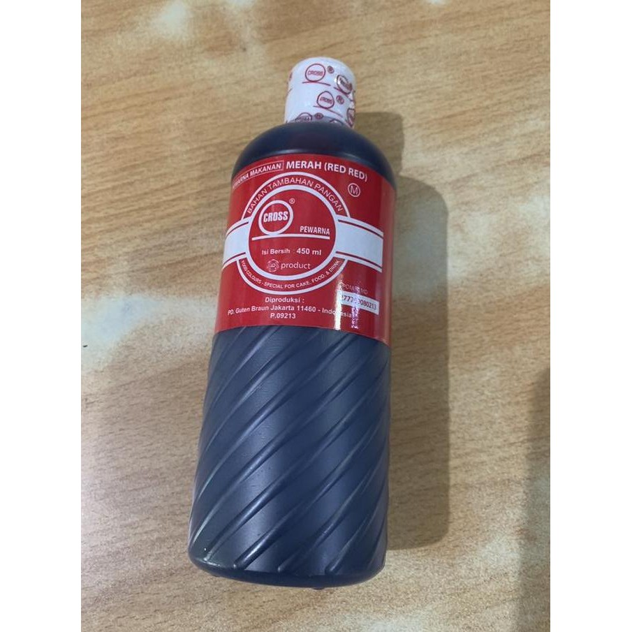 

Promo Cross Red Red 580 Gr / Pewarna Makanan Icing Color