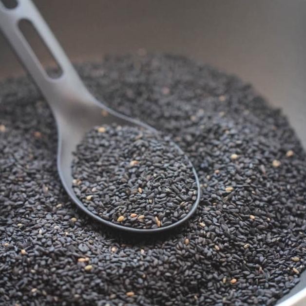 

Promo 500 Gr Wijen Hitam Panggang - Roasted / Toasted Black Sesame Seeds