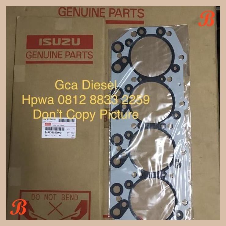 [GCA] Packing gasket cylinder head panther 2500 cc 4JA 4JA1T elf 4JB 4JB1T