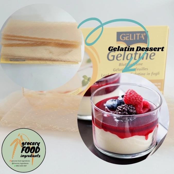 

Sale Gelatin Sheet 300 Sheet/ Gelatine Sapi Halal 1Kg / Gelatine Lembaran