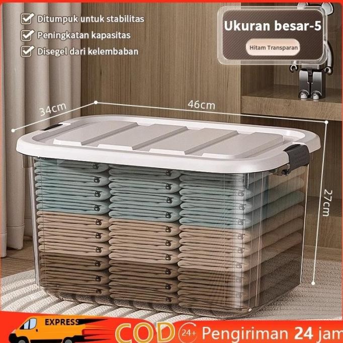 Container Box Plastik 30 Liter Kotak Penyimpanan BESAR JUMBO MURAH