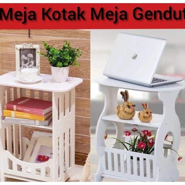 MEJA ngopi kotak, Coffee Table Meja Majalah sudut