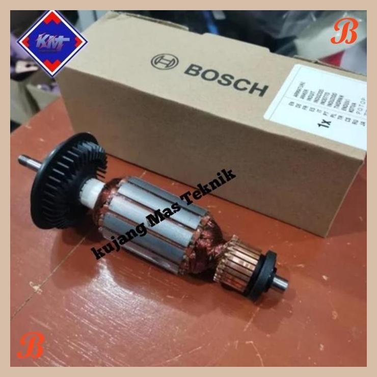 [KMT] ARMATURE ANGKER GWS13-125CI MESIN GERINDA BOSCH 5" ROTOR GWS 13-125 CI