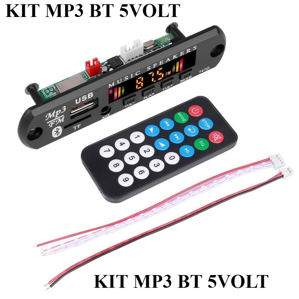 MODUL MP3 BLUETOOTH 5 VOLT KIT REMOTE USB BLUETOOTH 5VOLT