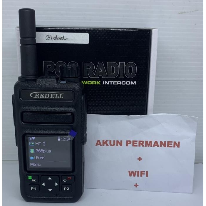 TERBARU - HT HANDY TALKIE POC REDELL DS-368 4G Bisa Jarak Jauh Sampai 10.000 KM