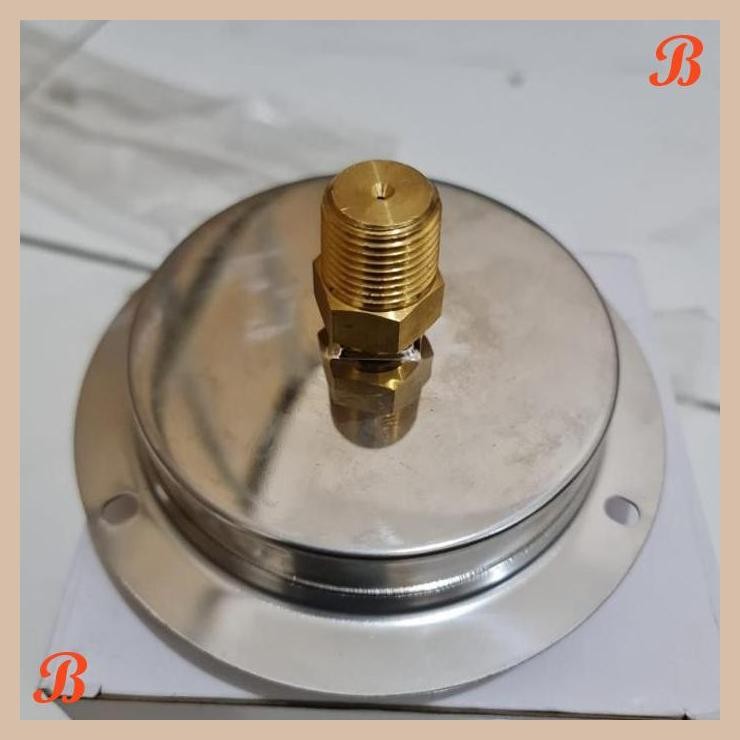[BSL] PRESSURE GAUGE PAYUNG STAINLESS KUNINGAN 4" INCH 70 KG/BAR 1000 PSI