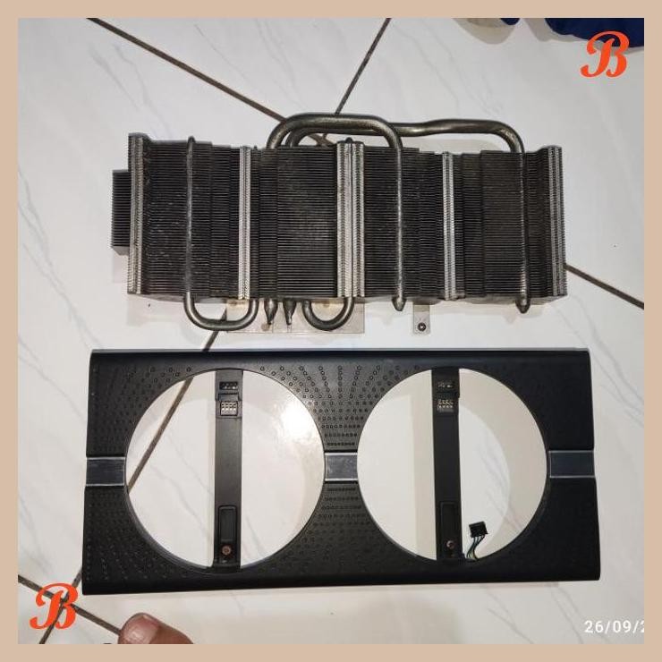[SRP] Casing heatsink vga Sapphire Nitro rx 580 Original copotan