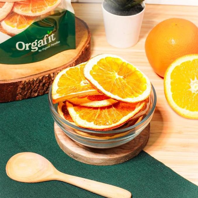 

Promo Dried Orange Navel Slice / Jeruk Navel Kering Iris Fresh 100 Gram