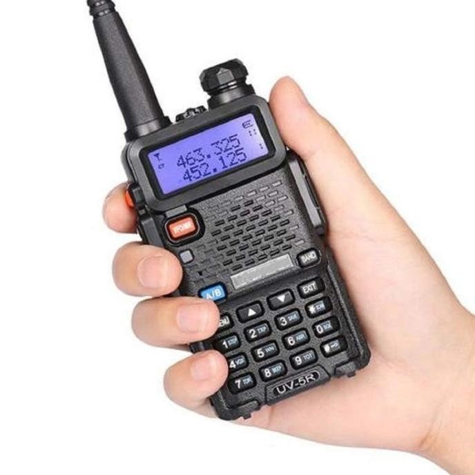 Handie Talkie Baofeng Handy Talky UV5R Handi Talki Radio HT UV-5R Biru