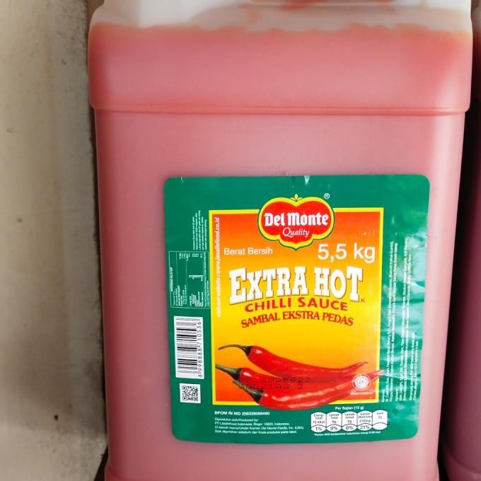

Promo Sambal Extra Hot Delmonte Uk 5.5Kg