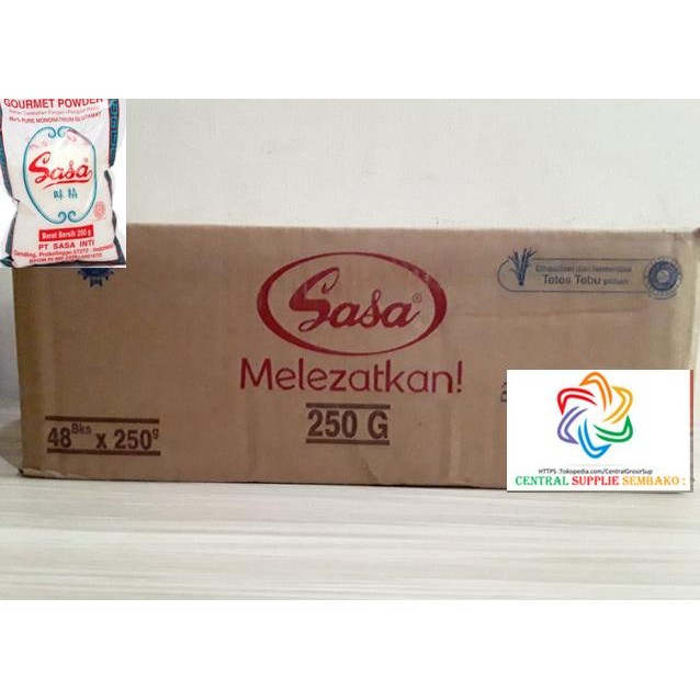 

Sale Sasa Penyedap Rasa [250 Gram /48 Bungkus / 1 Karton ]