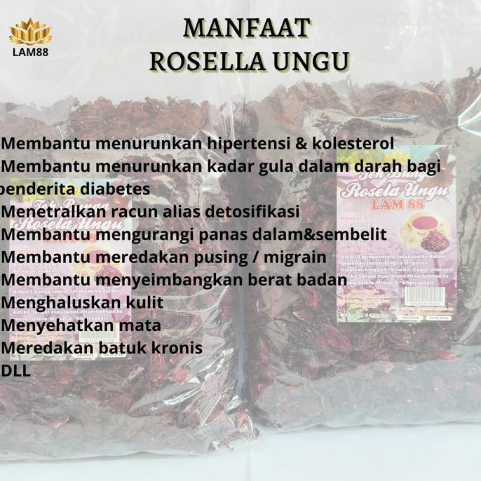 

Promo Rosella Ungu Kering Premium
