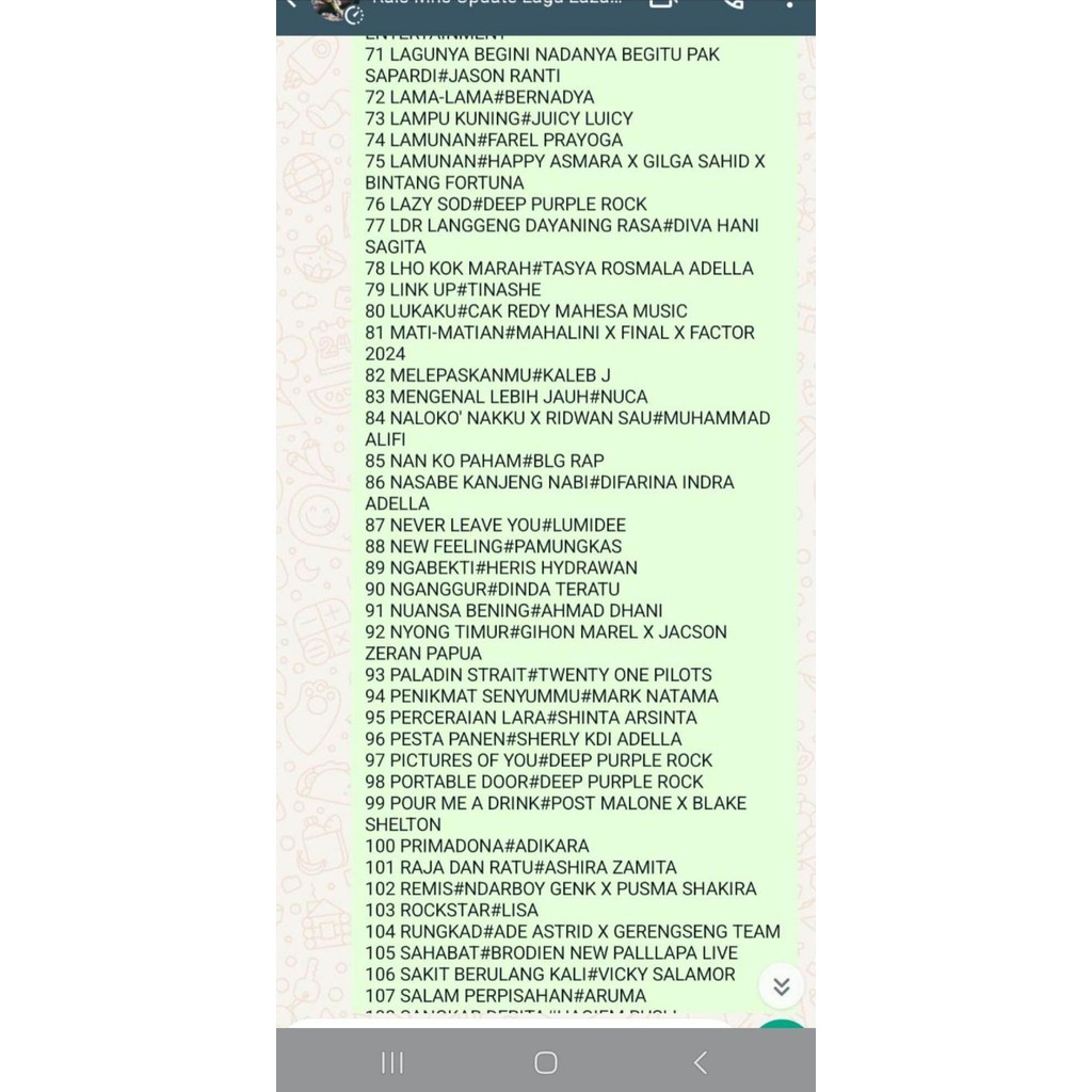 UPDATE LAGU KARAOKE AGUSTUS 1 2024 MP4 720P 150