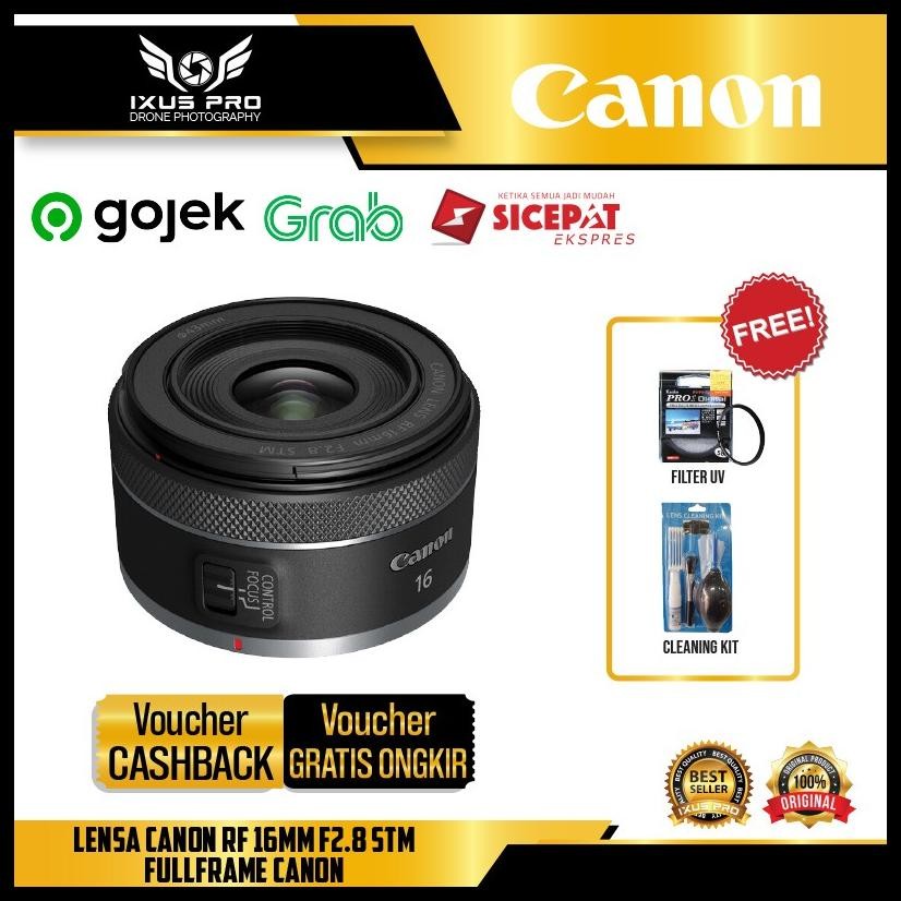 LENSA CANON RF 16MM F2.8 STM FULLFRAME CANON RF16MM 16 MM F/2.8