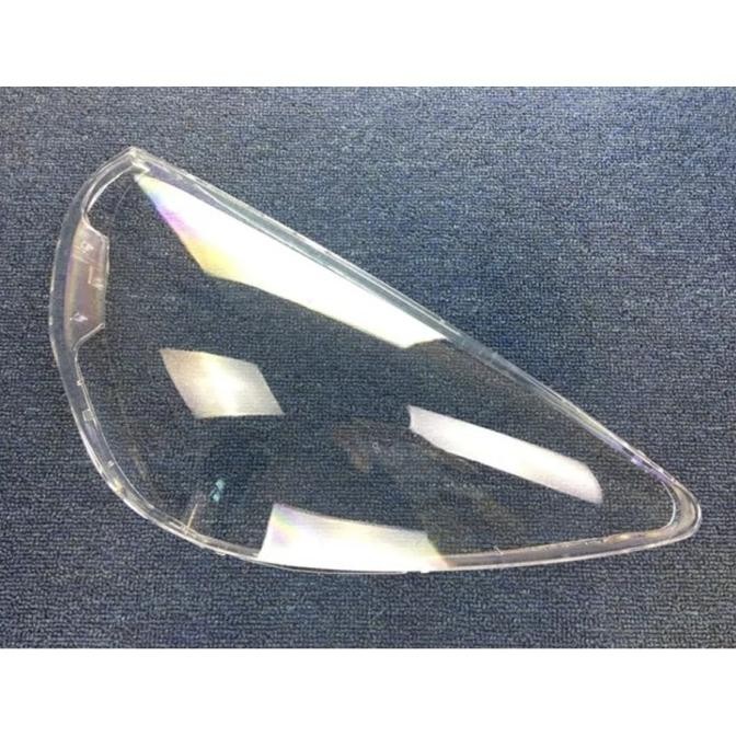 New Sepasang Mika Kaca Tutup Cover Lensa Lampu Headlamp Depan Mobil Honda Jazz vtec idsi 2003-2007 2
