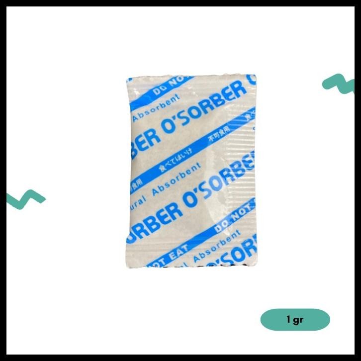 

JAYAMART- SILICA GEL OXY FREE FOOD GRADE TAHAN MINYAK MAKANAN 100 GRAM