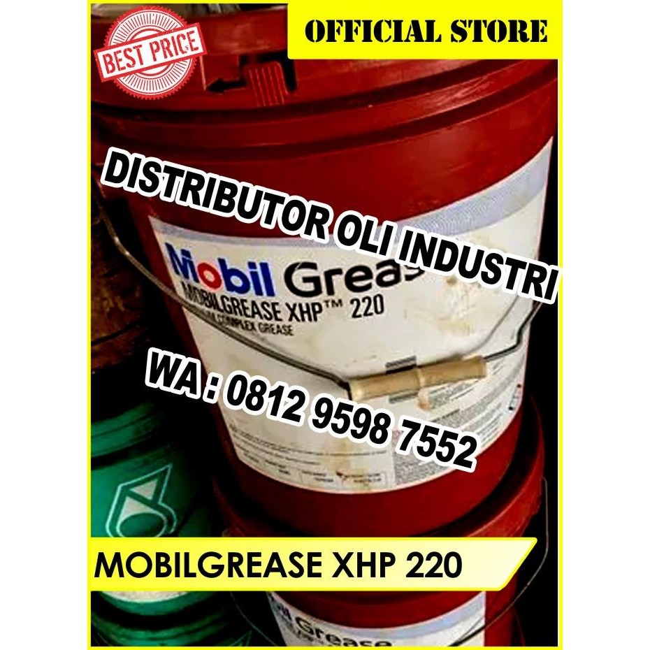 Mobilgrease Xhp 220 ( Nlgi 0 - Ready Stock