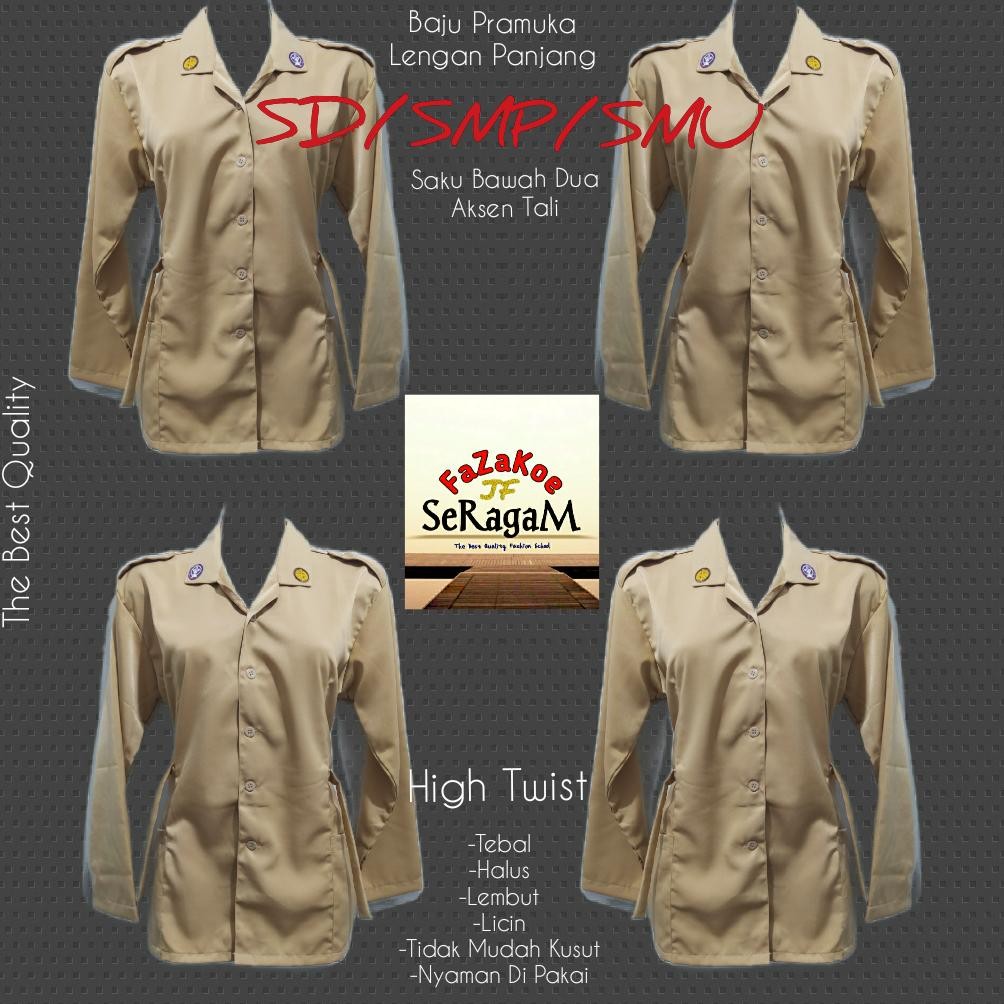 BAJU PRAMUKA PENEGAK PUTRI