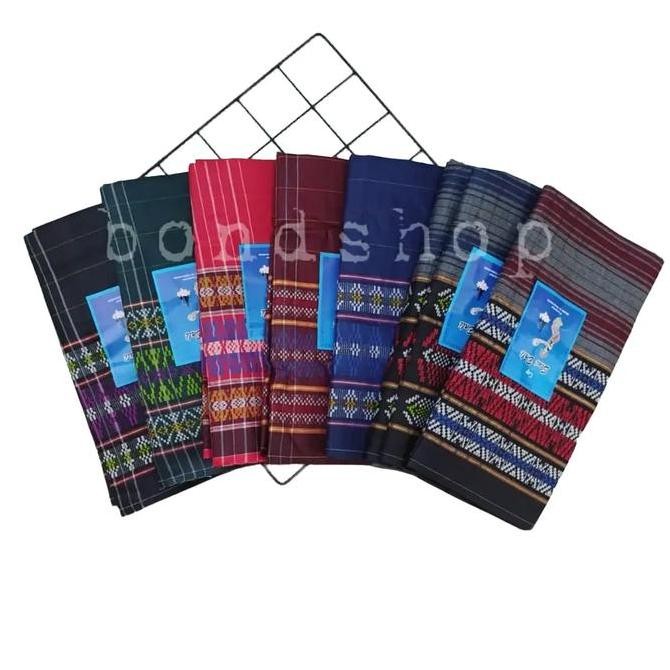 SARUNG TENUN SONGKET BALI / SARUNG TENUN PRIA DEWASA LOMBOK / SARUNG MURAH TERLARIS BATIK MOTIF GARI